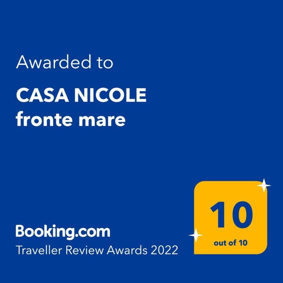 Casa Nicole Fronte Mare Giardini Naxos Exterior foto